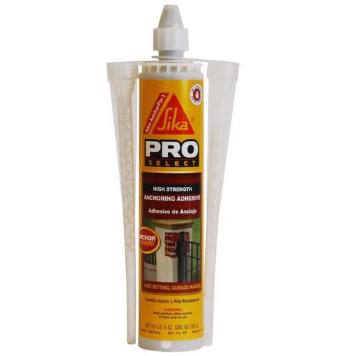 Sika 112729-XCP12 AnchorFix-1 Anchoring Adhesive, 10.1 oz Cartridge - pack of 12