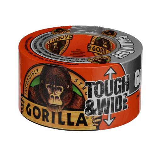 Gorilla 4874061-XCP4 Duct Tape 2.88" W X 25 yd L Silver Silver - pack of 4