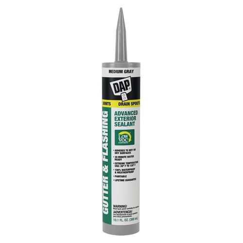 Sealant Gray Polymer 10.1 oz Gray