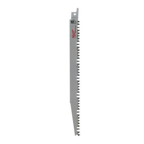 Reciprocating Saw Blade SAWZALL 9" Carbon Steel Pruning 5 TPI Silver