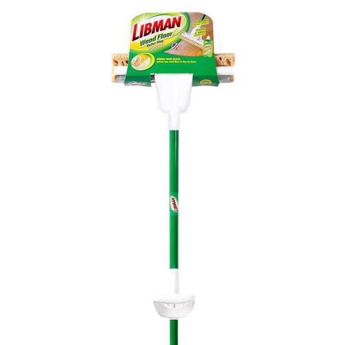 Libman 2026 Roller Mop, 54.63 in OAL, Sponge Mop Head, Steel Handle Green/White