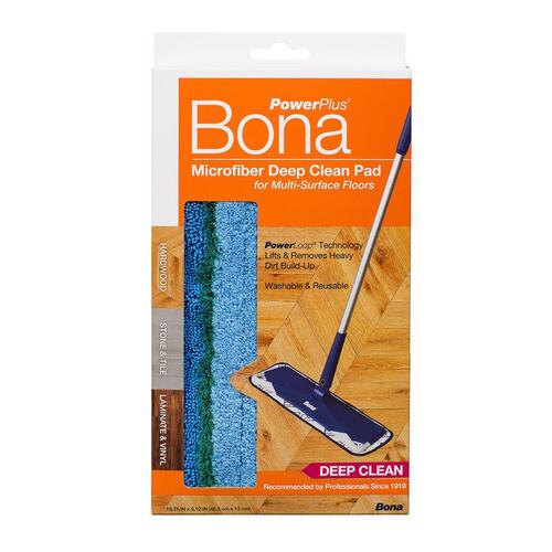 Bona AX0003495 PowerPlus Cleaning Pad, Microfiber Cloth