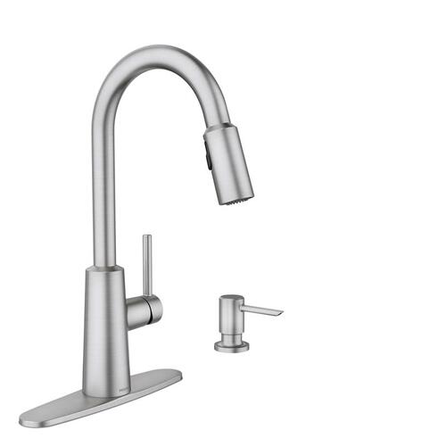 Pull-Down Kitchen Faucet Nori One Handle Stainless Steel Stainless Steel