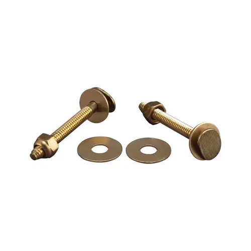 Bolt Set, Snap-Off, Brass Pair