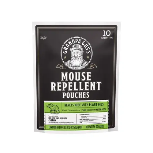 Mouse Repellent Pouch, Peppermint & Cinnamon, 10-Pk.