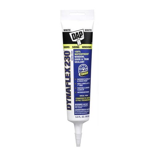 18885 Premium Sealant, White, 1 day Curing, 40 to 100 deg F, 5.5 oz Cartridge