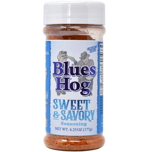 Blues Hog CP90802 Seasoning Rub Sweet & Savory 6.25 oz