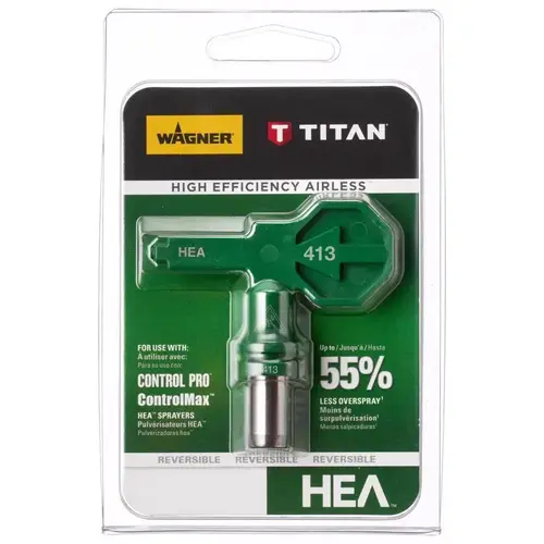 Airless Spray Tip Titan Fan 1600 psi 8 ft. Green