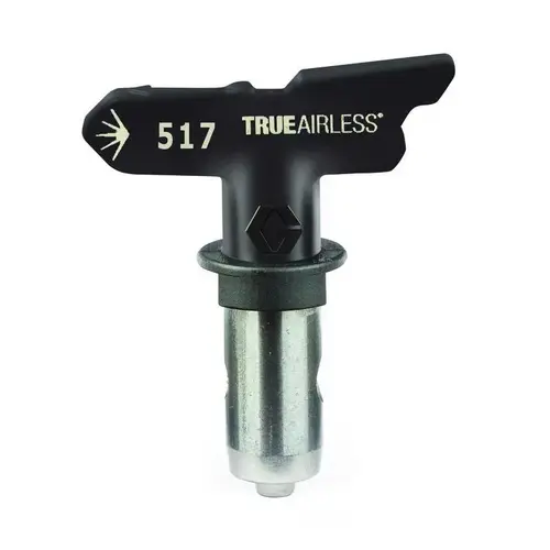 TrueAirless Spray Tip, 517 Tip, Carbide Steel Black/Silver