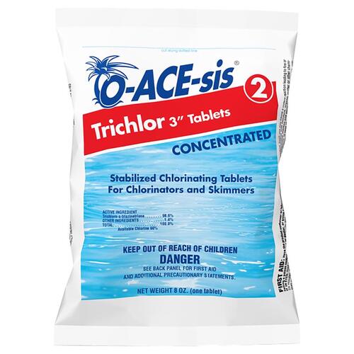 O-ACE-sis F008001040AI-XCP40 Trichlor Tablet 8 oz - pack of 40