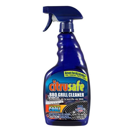 CitruSafe 1605278-XCP6 BBQ Grill Cleaner Lemon Scent 23 oz Liquid - pack of 6