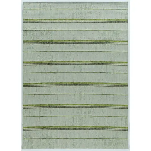 Linon Home Decor RUGDIO2871 Rug 6.5 ft. L X 9.5 ft. W Sand Green Polypropylene Sand Green