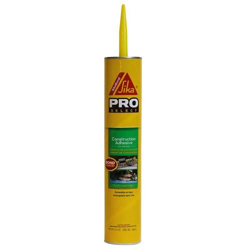 Sika 505423-XCP6 Construction Adhesive, Gray, 29 oz Cartridge - pack of 6