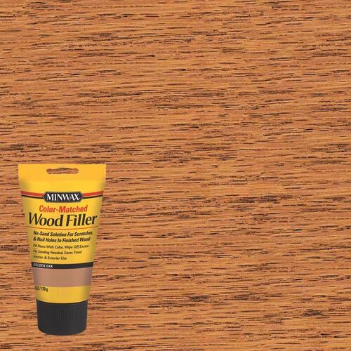 Wood Filler, Solid, Golden Oak, 6 oz