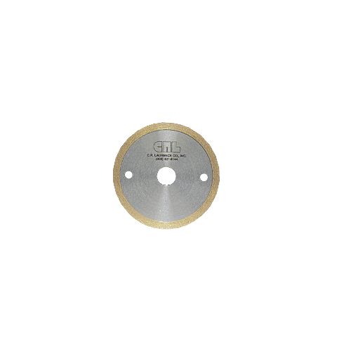 CRL NS3B 3-3/8" Metal Bond Diamond Glass Cutting Blade 9/16" Arbor - 100 Grit