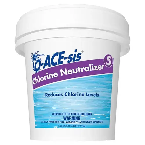 O-ACE-sis F088005040AI Chlorine Neutralizer Granule 5 lb