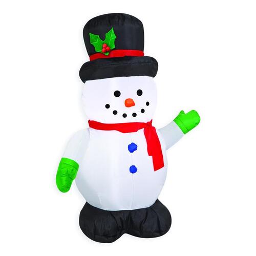 Inflatable LED Snowman 3.5 ft.