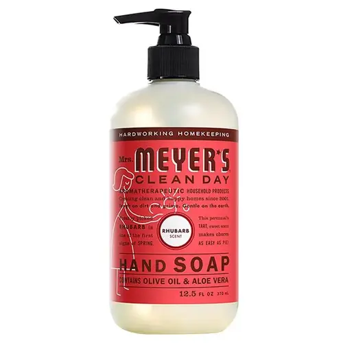 Hand Soap, Liquid, Rhubarb, 12.5 oz Bottle - pack of 6