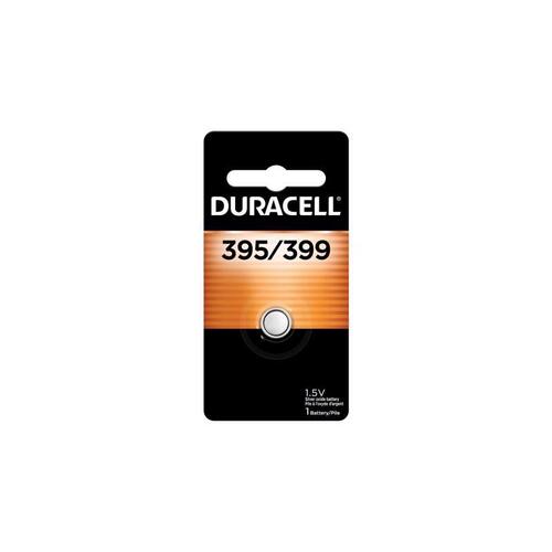 DURACELL D395/399PK Electronic/Watch Battery Silver Oxide 395/399 1.5 V 55 Ah