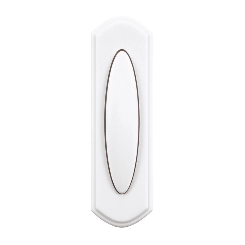 Heath Zenith SL-7797-02 SL-7797-02 Pushbutton, Wireless, Plastic, White