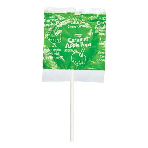 Lollipop Caramel Apple Pops Green Apple, Caramel 30 oz - pack of 48