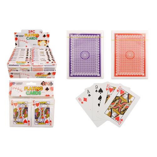 Playing Cards Plastic Assorted Assorted Pair