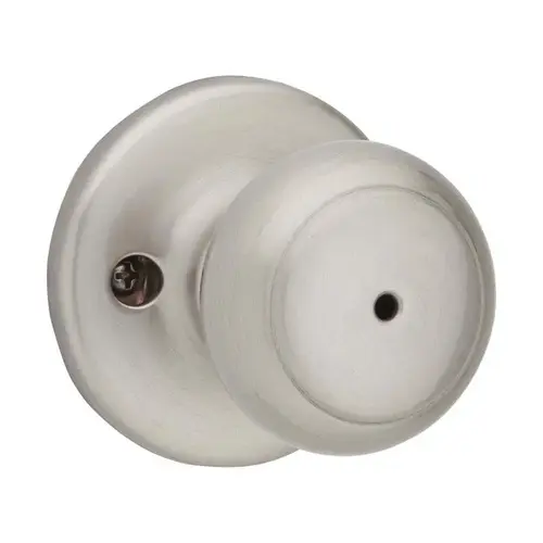 Cove Satin Nickel Bed & Bath Door Knob