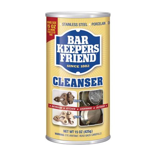 Stainless Steel Cleaner & Polish No Scent 15 oz Powder - pack of 12