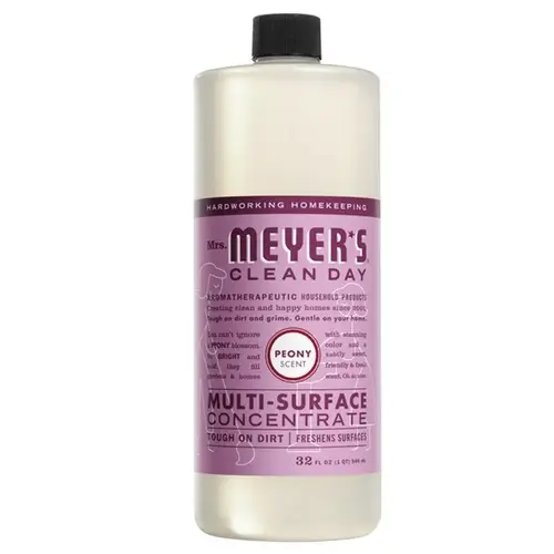 Multi-Surface Cleaner Mrs. Meyer's Clean Day Peony Scent Concentrated Liquid 32 oz - pack of 6