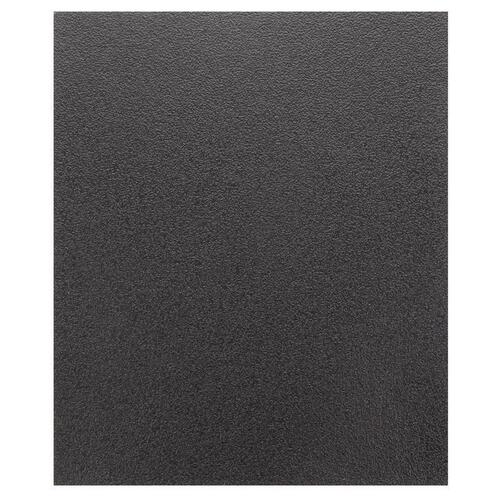 Sanding Sheet, 11 in L, 9 in W, Coarse, 50 Grit, Emery Abrasive, Cloth Backing