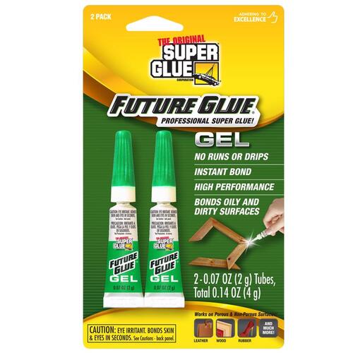 All Purpose Super Glue Future Glue Super Strength 2 pk Clear