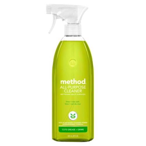 Method 012390-XCP8 All Purpose Cleaner Lime and Sea Salt Scent Liquid 28 oz - pack of 8