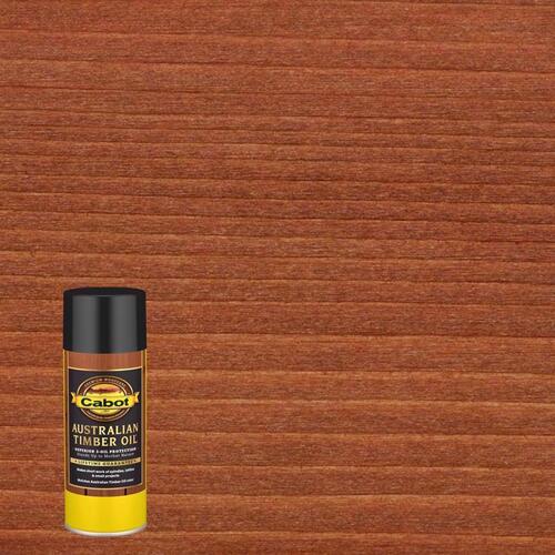 Australian Timber Oil Aerosol Transparent Jarrah Brown Oil-Based 12 oz Jarrah Brown