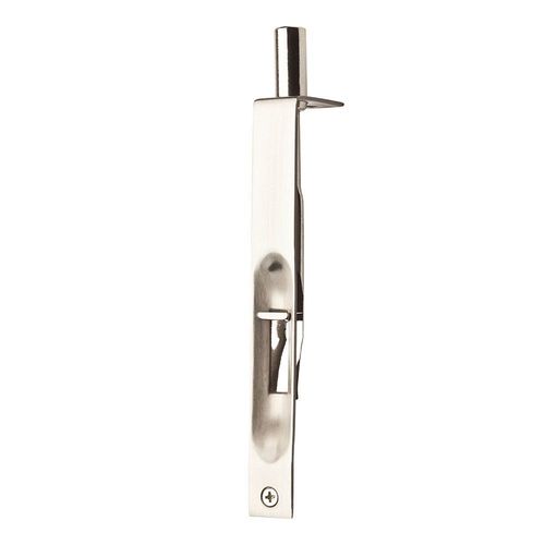 Flush Bolt Satin Nickel Finish