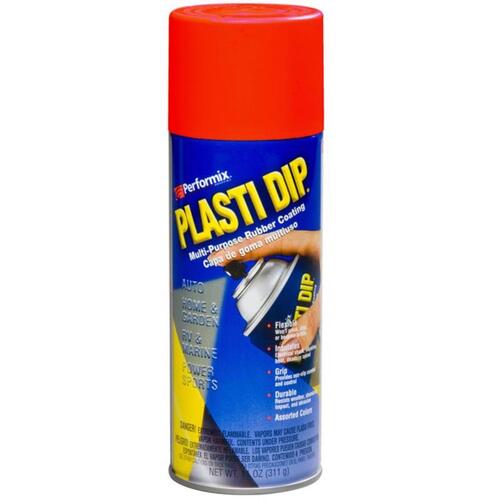 Plasti Dip 11201-6 Rubberized Coating Red, Red, 11 oz, Aerosol Can