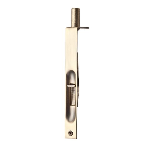 Flush Bolt Antique Brass Finish