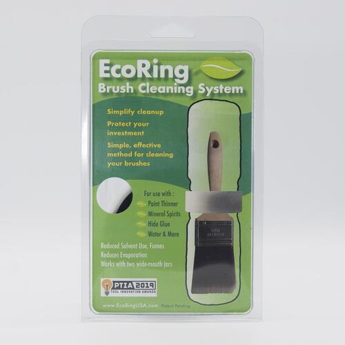 EcoRing 2001 Paint Brush Cleaning Tool 5" W X 8.5" L Black/White Plastic Black/White