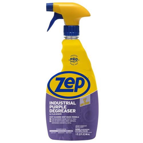 ZEP R42310 Cleaner and Degreaser Industrial Purple Unscented Scent 32 oz Liquid