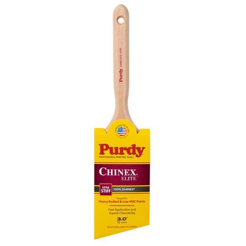 Purdy 144552930 Trim Paint Brush Chinex Elite Glide 3" Extra Stiff Angle