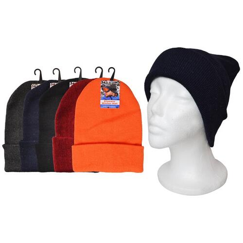 Winter Hat Assorted One Size Fits All Assorted - pack of 36