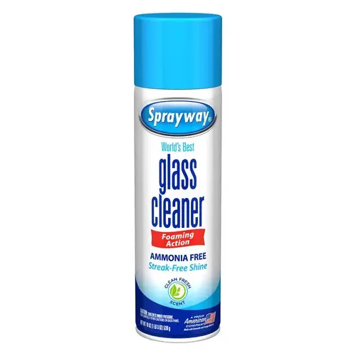 Glass Cleaner, 19 oz Can, Liquid, Floral, White - pack of 12