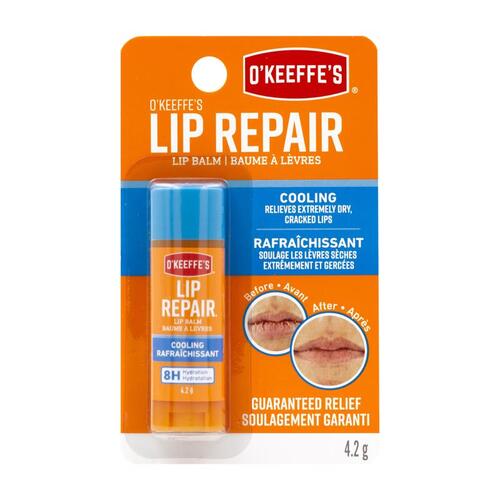 O'Keeffe's K0710108-XCP6 Lip Balm O'Keeffe's Lip Repair No Scent 0.15 oz - pack of 6