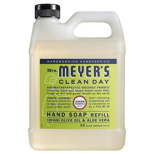 Liquid Hand Soap Clean Day Organic Lemon Verbena Scent 33 oz