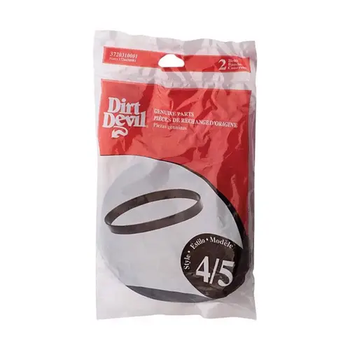 Dirt Devil 3720310001 Vacuum Belt Pair