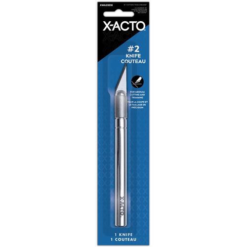 X-Acto X3202 Hobby Knife #2 Silver Silver