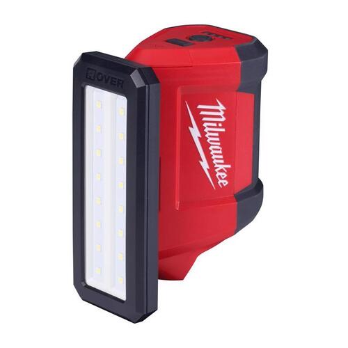M12 ROVER Cordless Flood Light with USB Charging, 2.1 A, 12 V, Lithium-Ion Battery, LED Lamp, Red