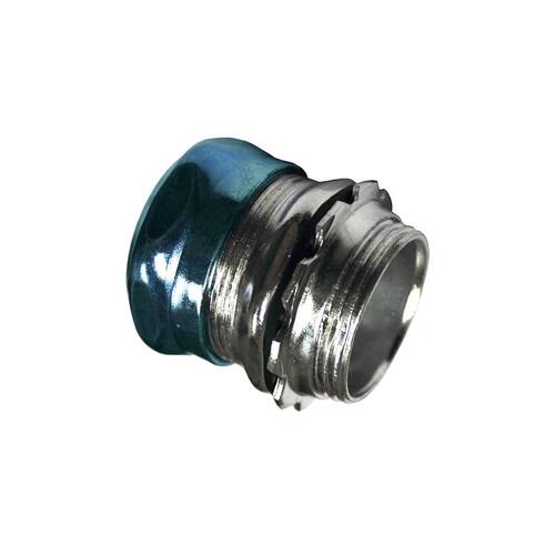 Sigma Engineered Solutions 02-54853 Rain-Tight Compression Connector ProConnex 1-1/4" D Zinc-Plated Steel