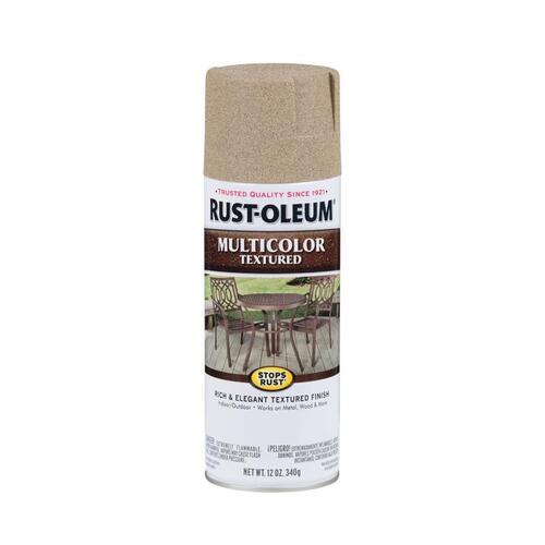 STOPS RUST Textured Spray Desert Bisque, Solvent-Like, Desert Bisque, 12 oz, Aerosol Can