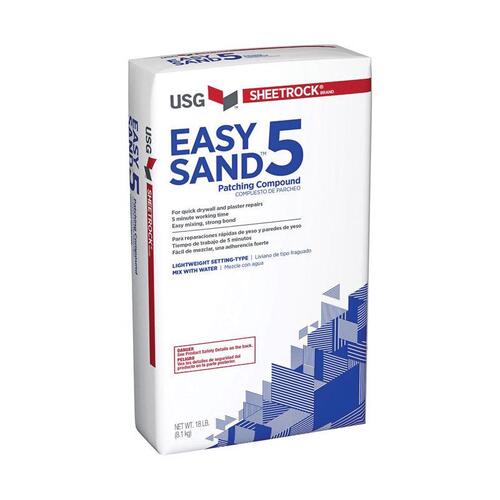 USG 384150 Easy End Joint Compound, Powder, Natural, 18 lb