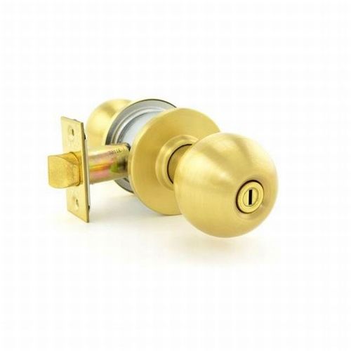 Schlage Commercial A40S ORB 606 A Series Privacy Orbit Lock with 11116 Latch 10001 Strike Satin